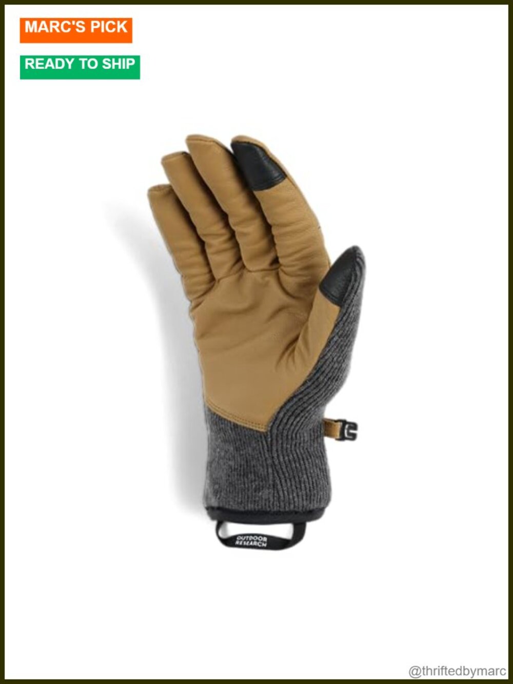 Men's Leather Touchscreen Winter Gloves Driving Snow Cold Weather